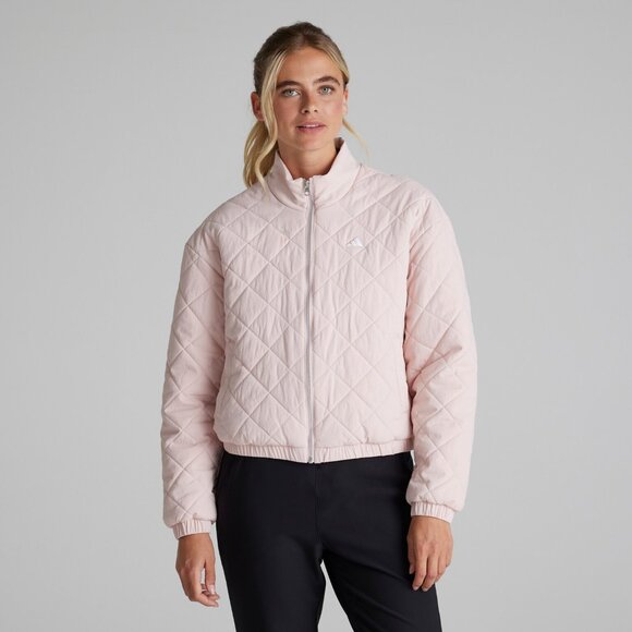 Adidas Go To Quilted Outerwear Jacket Golf Apparel - Picture 2 of 3